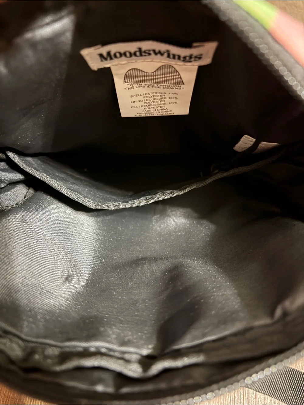 Moodswings TV Test Pattern Colorblock Crossbody Bag